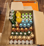 特美居（temeiju）奶茶杯一次性飲料杯400ml*30套 咖啡杯帶蓋加厚塑料果汁奶茶杯子 曬單實(shí)拍圖
