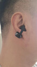 韶音（SHOKZ）【定制禮盒】OpenDots ONE動鈦圈開放式藍(lán)牙耳機(jī)耳夾式耳機(jī)藍(lán)牙跑步運(yùn)動無線E310禮物 黑色 曬單實(shí)拍圖
