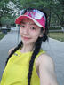 FYUT戶外運(yùn)動(dòng)跑步背心健身馬拉松套裝2025新款女透氣速干排汗無袖上衣 黃綠色 M 曬單實(shí)拍圖