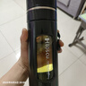 恩爾美（nRMEi）水杯男士大容量茶杯便攜車載辦公防摔耐高溫茶水分離泡茶玻璃杯子 商務(wù)黑750ml【茶水分離+提繩】 曬單實(shí)拍圖