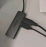 聯(lián)想（Lenovo）USB3.0金屬分線器擴展塢高速4口集線器HUB拓展塢筆記本電腦一拖多轉換器轉接頭延長線Type-C供電 曬單實拍圖