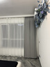 尋家全屋定制紹興柯橋窗簾家用遮光 臥室客廳飄窗 電動軌道雪尼爾窗簾 樣品禮包(布+紗）包上門測量安裝 免費看樣加測量【詳詢客服】 米 曬單實拍圖