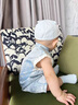 G.DUCKKIDS小黃鴨童裝嬰兒衣服夏季薄款新生兒連體衣新中式男寶寶外出服哈衣 米白色+吊墜 66cm 66尺碼建議3-6個(gè)月cm 曬單實(shí)拍圖