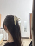 卡瑪倫（KAMALUN)麥穗抓夾優(yōu)雅氣質(zhì)大號(hào)發(fā)夾女后腦勺鯊魚(yú)夾2025新款?yuàn)A子頭飾送女友 金色麥穗-品牌禮盒（刻字/賀卡） 曬單實(shí)拍圖