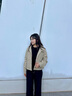 波司登25年輕薄羽絨服90絨巴恩風(fēng)休閑立領(lǐng)夾克保暖外套B250135336 曬單實(shí)拍圖