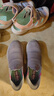 Skechers斯凱奇閃穿鞋春秋款懶人一腳蹬網(wǎng)面透氣休閑鞋女童運動鞋303801L 薰衣草色/多彩色/LVMT 34 曬單實拍圖