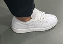 NIKE官方正品 Air Jordan 1 Low GS AJ1純白  低幫輕便休閑板鞋 553560-136 37.5 曬單實拍圖