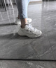 斐樂(lè )官方火星4代復古跑鞋女鞋2025夏季新款老爹鞋休閑運動(dòng)鞋 白中白/白沙灰-NB 39 曬單實(shí)拍圖