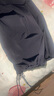 zauo冰感防曬褲垂感顯瘦夏季薄款休閑褲女束腳褲子黑色 M碼 曬單實(shí)拍圖