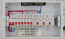 德力西電氣 家用強(qiáng)電箱PZ30成套配電箱空氣開關(guān)帶漏電保護(hù)盒控制電箱成品 暗裝（總開+5路漏保）帶過欠壓 曬單實(shí)拍圖