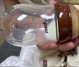 世喜新生兒防脹氣奶瓶0-1個月玻璃嬰兒仿母乳奶嘴160ml 曬單實(shí)拍圖
