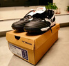 美津濃（MIZUNO）足球鞋男子袋鼠皮運動訓練抓地釘鞋莫雷拉MORELIA II PRO 經(jīng)典黑白配色 42 /270mm 曬單實拍圖