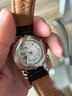 【二手99新】萬(wàn)寶龍（MONTBLANC）明星系列 自動(dòng)機械男士腕表 數字三眼日顯 39mm數字白盤(pán)三眼藍針皮帶U0106466 假一賠三 曬單實(shí)拍圖