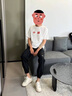啄木鳥青少年春夏季款長褲12歲男孩初中學(xué)生13寬松休閑褲15大童速干褲子 k3308黑色 XL 曬單實(shí)拍圖