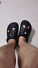【crocs制造商】男女防滑版洞洞鞋 厚底時(shí)尚涼拖鞋 沙灘鞋 花園鞋 黑灰色 41 曬單實(shí)拍圖