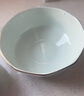 康琴（KANGQIN） 北歐INS網(wǎng)紅餐具鉆石金邊純色碗碟套裝家用輕奢簡約陶瓷餐具禮品 【描金】影青鉆石66件套禮盒裝 曬單實(shí)拍圖