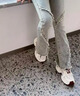 森馬女鞋夏季2025新款百搭休閑網(wǎng)面透氣高級(jí)感老爹鞋運(yùn)動(dòng)厚底增高潮鞋 白紫 （基礎(chǔ)款） 38 曬單實(shí)拍圖