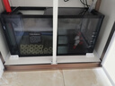 森森（SUNSUN）大型魚缸底過濾水族箱客廳家用落地玻璃生態(tài)金魚缸 【實(shí)時(shí)溫顯+燈控】珍珠白 0.8米長35cm寬 曬單實(shí)拍圖