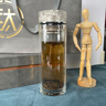 倍美家純鈦玻璃杯耐熱防爆耐高溫泡茶杯茶水分離水杯子中秋禮品生日禮物 曬單實拍圖