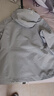 駱駝（CAMEL）戶外沖鋒衣三合一可拆防水登山服3513月光藍(lán),女S 曬單實(shí)拍圖