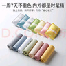 名創(chuàng)優(yōu)品（MINISO）7條裝全棉一次性內(nèi)褲女士款*1件旅游出差日拋假期出行XL碼EO滅菌 曬單實拍圖