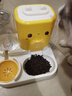 BNBNO喂食器貓食盆貓咪飯碗糧碗狗狗碗雙碗飲水喂貓神器喝水一體機(jī) 奶酪黃&喂食飲水二合一 曬單實(shí)拍圖