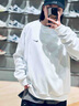 耐克（NIKE）男子AS M NK DF UV PRIMARY LS CREW針織無(wú)帽衛衣 HV8215-121 L 曬單實(shí)拍圖
