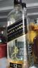 尊尼獲加（JOHNNIE WALKER）洋酒 12年黑方黑牌700ml 蘇格蘭調(diào)和型威士忌無盒 曬單實拍圖