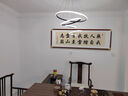 良木無人扶我青云志我自踏雪至山巔字畫客廳掛畫辦公室書法裝飾畫大氣 B-無人扶我青云志 90*30cm【小尺寸，適合1.2米左右沙發(fā)】 雅致紅木實木框【直角+油畫布+有機玻璃】 實木裝裱，高清畫質(zhì)【成品 曬單實拍圖