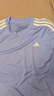 adidas大童速干休閑三條紋短袖套裝兒童夏季新款阿迪達(dá)斯輕運(yùn)動   熒光藍(lán)/白色/傳奇墨水藍(lán)   164 曬單實(shí)拍圖