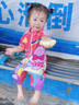 ZOGGS英國(guó)ZOGGS新款兒童泳衣男女孩套裝童 連體防曬游泳沖浪服溫泉速干 女童（萌趣兔子） 100 -110cm/10-15kg/ 曬單實(shí)拍圖