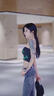 軒詩道煙灰蜜桃臀牛仔褲女時(shí)尚百搭翹臀美臀中腰運(yùn)動瑜伽小腳彈力提臀褲 煙灰色（中腰蜜桃臀褲） 常規(guī) L （100-110斤） 曬單實(shí)拍圖