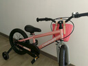 優(yōu)貝（RoyalBaby）兒童自行車小孩單車男女童車腳踏車山地車 3-6-7-10歲小皇冠 粉色 16寸（輔輪+腳撐） 曬單實(shí)拍圖