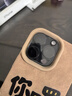 邇舟適用于蘋果16promax新款手機(jī)殼iphone16Promax你啰嗦了蘋果手機(jī)殼趣味文字 高竹小羊皮A你啰嗦了 蘋果16promax 曬單實(shí)拍圖
