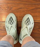 阿迪達(dá)斯yeezyfoam水泥灰椰子夏季清涼運(yùn)動(dòng)洞洞鞋IE4931UK1146 曬單實(shí)拍圖