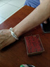 夢(mèng)至尊999男士手鏈 白足銀男生手鏈999馬鞭鏈男款扁鏈實(shí)心手鏈64-65克20.5厘米12mm 曬單實(shí)拍圖