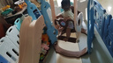 幼貝臣兒童滑梯室內(nèi)2-10歲嬰兒玩具家用秋千組合小孩游樂園寶寶生日禮物 曬單實(shí)拍圖