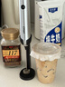 CLITON電動打奶泡器咖啡奶泡機(jī) 充電式牛奶打泡器帶支架手持迷你攪拌器 曬單實(shí)拍圖