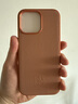 B&O 蘋果手機殼 iPhone 16 Pro/iPhone 16 Pro Max 皮革/鋁制手機殼保護套 落日杏 iPhone 16 Pro Max 曬單實拍圖