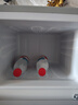 長城（GREAT WALL FRIDGE）家用迷你小冰箱小型冷凍冷藏保鮮宿舍出租房辦公室節(jié)能省電雙開門電冰箱 銀色108L【一級能效 全國聯(lián)?！?曬單實拍圖