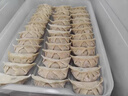 【袁記云餃】新鮮餃子皮手工包子皮蒸煎餃皮港式面皮自制水餃皮 1斤餃子皮(8cm) 曬單實(shí)拍圖