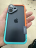 閃曼巴 純邊框編透氣散熱16pro適用于iPhone14Promax蘋果13硅膠12Pro全包11撞色XSMAX邊框15pro軟手機(jī)殼 糖果撞色邊框【橙藍(lán)色】 iPhone 16 曬單實(shí)拍圖