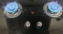 康寶燃?xì)庠蠲簹庠铍p灶家用5.2kW天然氣嵌入式臺(tái)式灶具大火力玻璃面板 鴛鴦九腔+全銅可拆卸火蓋+聚能爐架+熄保童鎖 天然氣5.2KW 曬單實(shí)拍圖