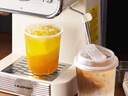 美廚（maxcook）奶茶杯一次性杯子咖啡杯飲料杯塑料杯果蔬杯帶蓋600ml10只MCB0395 曬單實(shí)拍圖