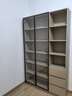 書(shū)柜家用帶玻璃門(mén)客廳一體整墻現代輕奢定制儲物柜實(shí)木書(shū)架展示柜 120三抽 順豐【貨上樓包安裝】 曬單實(shí)拍圖