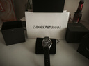 安普里奧·阿瑪尼（Emporio Armani）手表男士飛行員系列 三眼計(jì)時(shí)皮帶石英表生日禮物送男友AR2447 曬單實(shí)拍圖