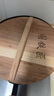 閻鐵匠章丘炒鍋鐵鍋炒菜鍋圓底家用無涂層老式 氮化黑鍋錘印款30cm 曬單實(shí)拍圖
