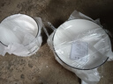 肅匠陶瓷餐具簡約盤子碗套裝純白釉下彩餐具套裝釉下彩碗碟套裝微波爐 山田16件套(4碗4盤4勺4筷) 16頭 曬單實(shí)拍圖