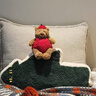 JELLYCAT專柜正品jellycat巴塞羅熊玩偶浴袍熊草莓熊南瓜熊毛絨玩具代購 草莓熊-26cm（贈送防塵袋） 曬單實拍圖