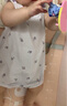 乖奇熊嬰兒背心包屁衣夏季薄款連體衣彈力女寶寶可愛無袖三角哈衣 曬單實(shí)拍圖